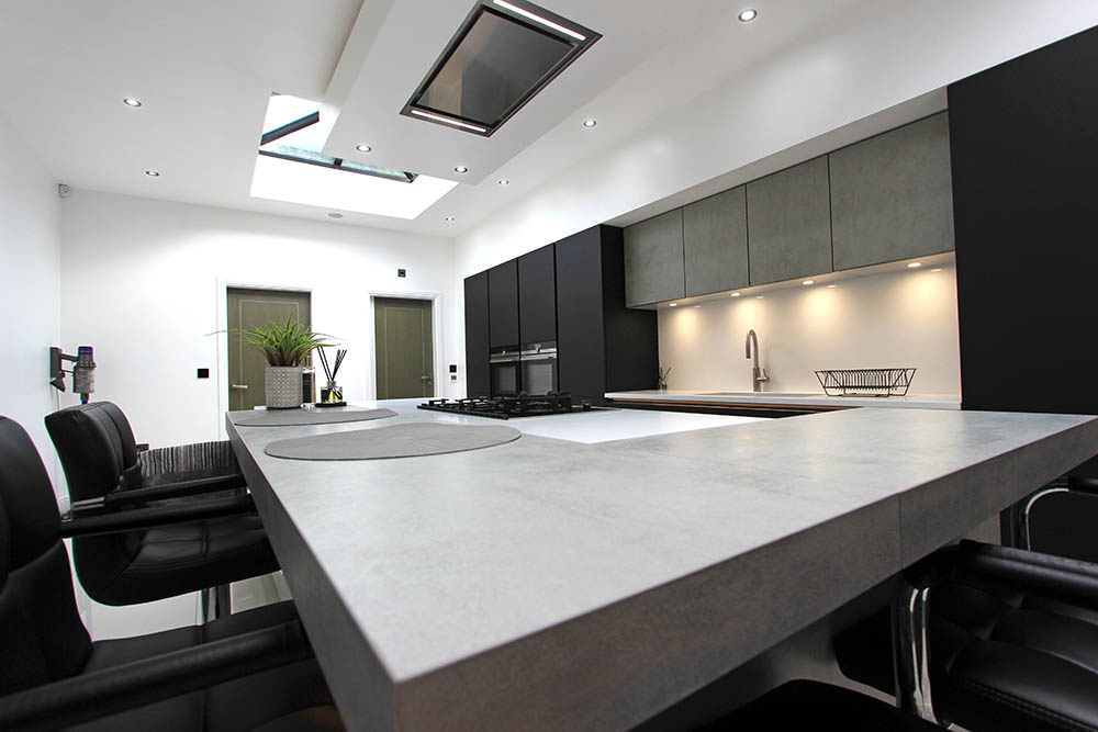 Schuller Kitchens by Stduio5 Elba Concrete Ceramic